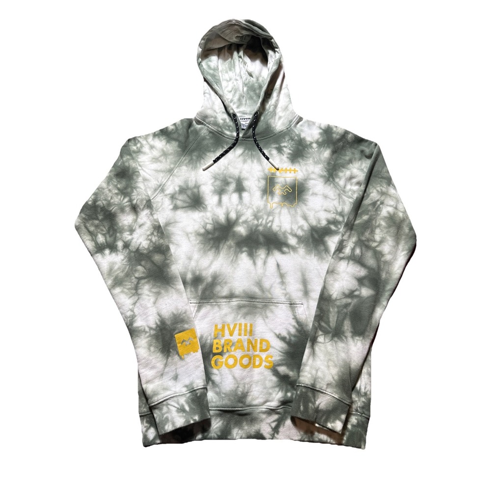 HVIII Brand Goods Hoodie Mens Tie Dye Pullover Sweatshirt
